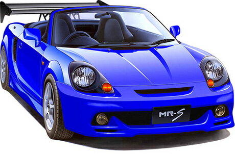 ID334 1/24 トヨタMR-S GT ・ Wウィング付き フジミ 1/24インチアップ プラモデル