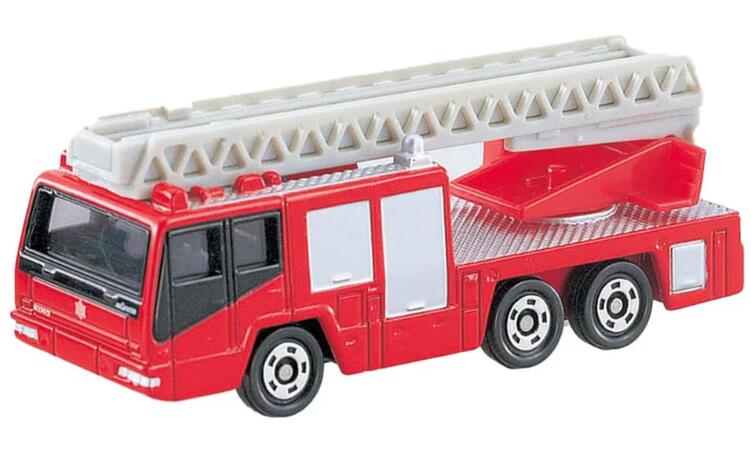 トミカ No.108 日野 はしご付消防車（モリタ・スーパージャイロラダー） タカラトミー