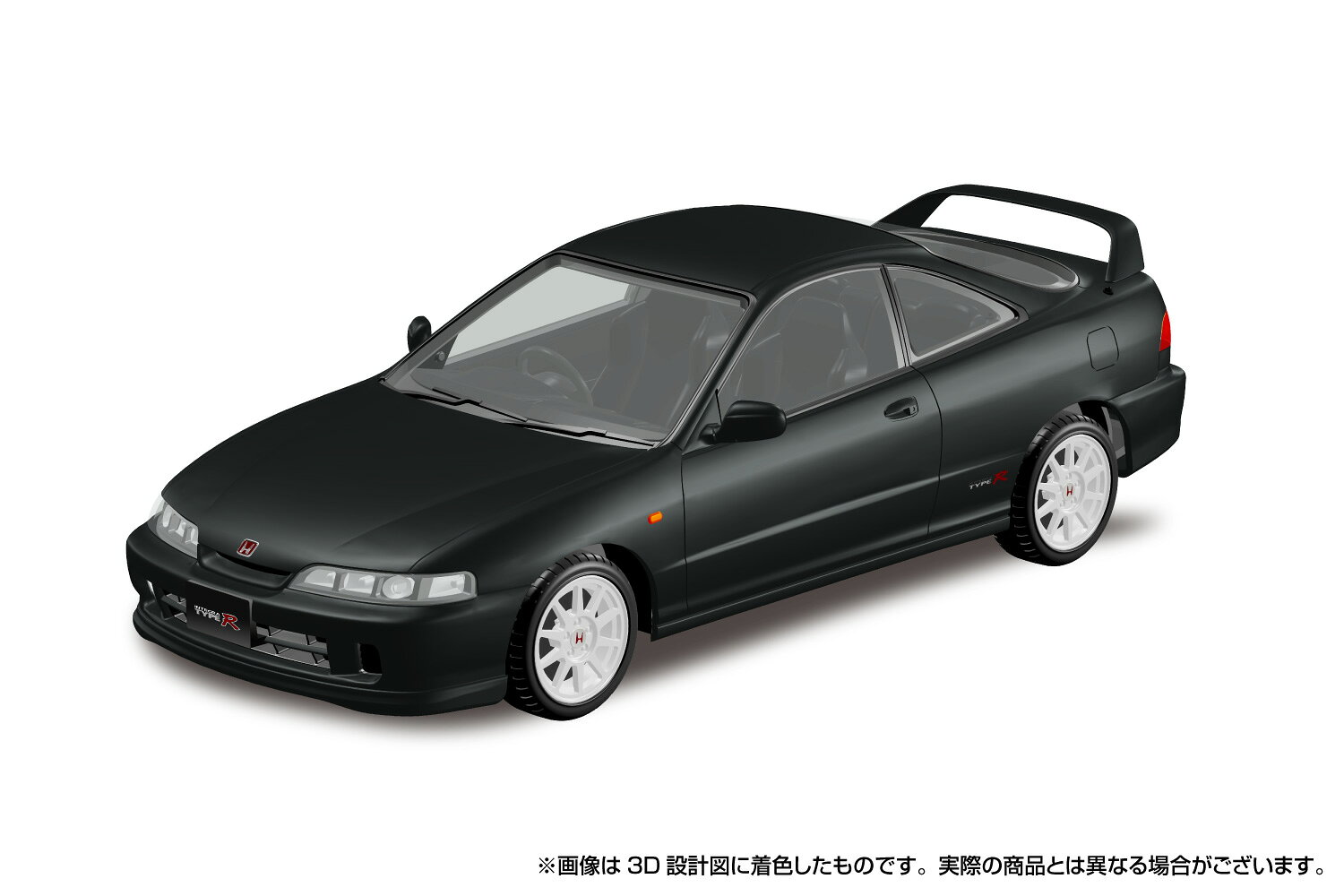 Rakuten - No.22-GB 1/32 ホンダ DC2インテグラ タイプR グラナダブラックパール アオシマ 楽プラ スナップキット プラモデル