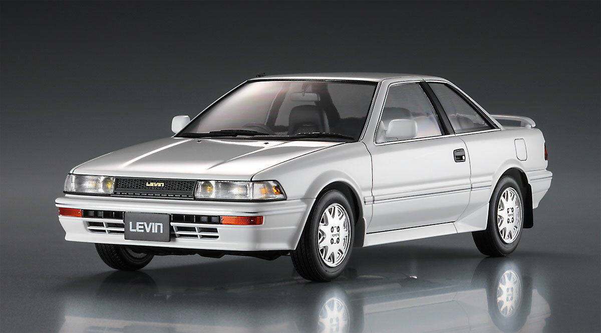HC36 1/24 トヨタ カローラ レビン AE92 GT APEX 前期型 ハセガワ HC帯ヒストリックカー プラモデル