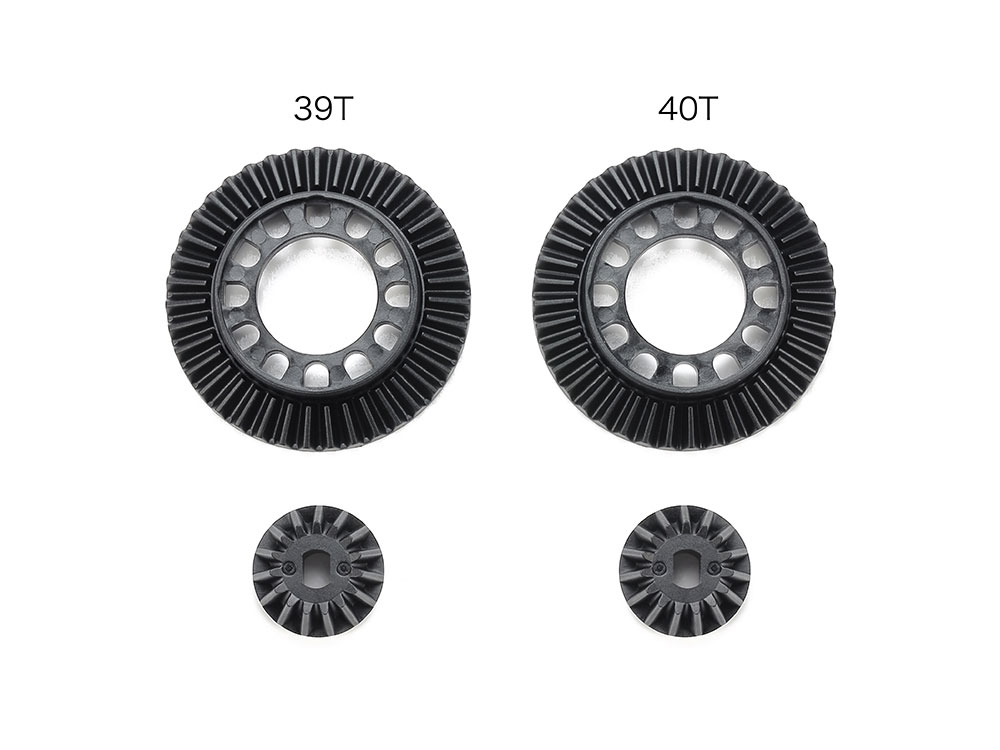 Rakuten - 51704 SP.1704 XV-02 / TT-02 ダイレクトカップ用リングギヤ 39T 40T セット タミヤ スペアパーツ ※追跡可能メール便