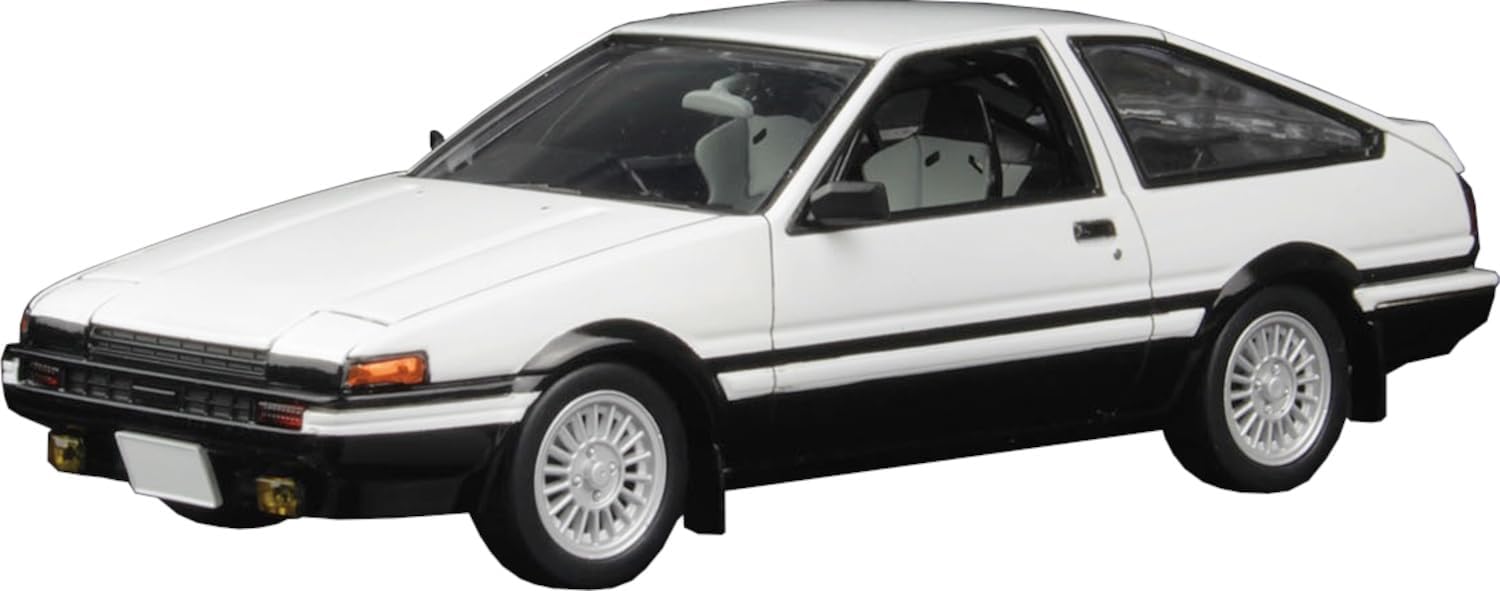 Rakuten - MN01 1/32 オートモービルキット トヨタ スプリンタートレノ AE86 ハイテックツートン 白＆黒 プラッツ プラモデル