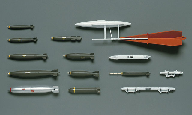 X48-1 1/48 エアクラフト ウエポン A アメリカ通常爆弾セット ハセガワ 1/48ACウェポンシリーズ プラモデル