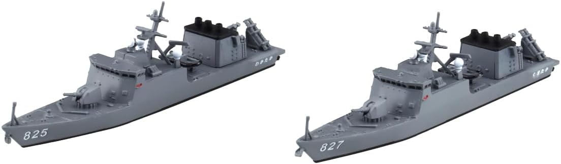 No.17 1/700 海上自衛隊 ミサイル艇 わかたか / くまたか アオシマ 1/700WL プラモデル