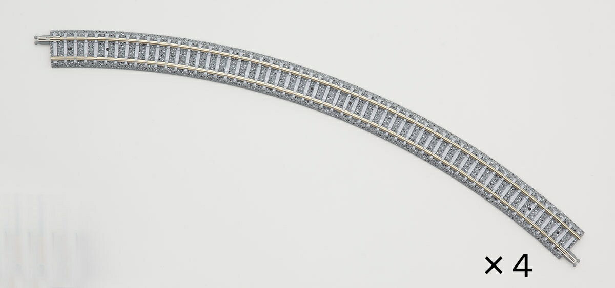 Model Railroad - 1196 カーブPCレールC354-45-PC F 4本セット TOMIX トミックス　Nゲージ ※追跡可能メール便