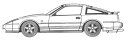 HC2 フェアレディ 300ZR 86 ハイソカーバージョン フジミ 1/24インチアップ プラモデル 送料無料