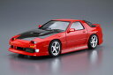 No.40 BNスポーツ FC3S RX-7 89 マツダ アオシマ 1/24ザ・チューンドカー プラモデル 送料無料