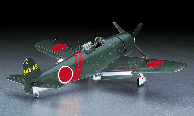 JT74 1/48 川西 N1K2-J 局地戦闘機 紫電改 後期型 ハセガワ 1/48JT飛行機 プラモデル