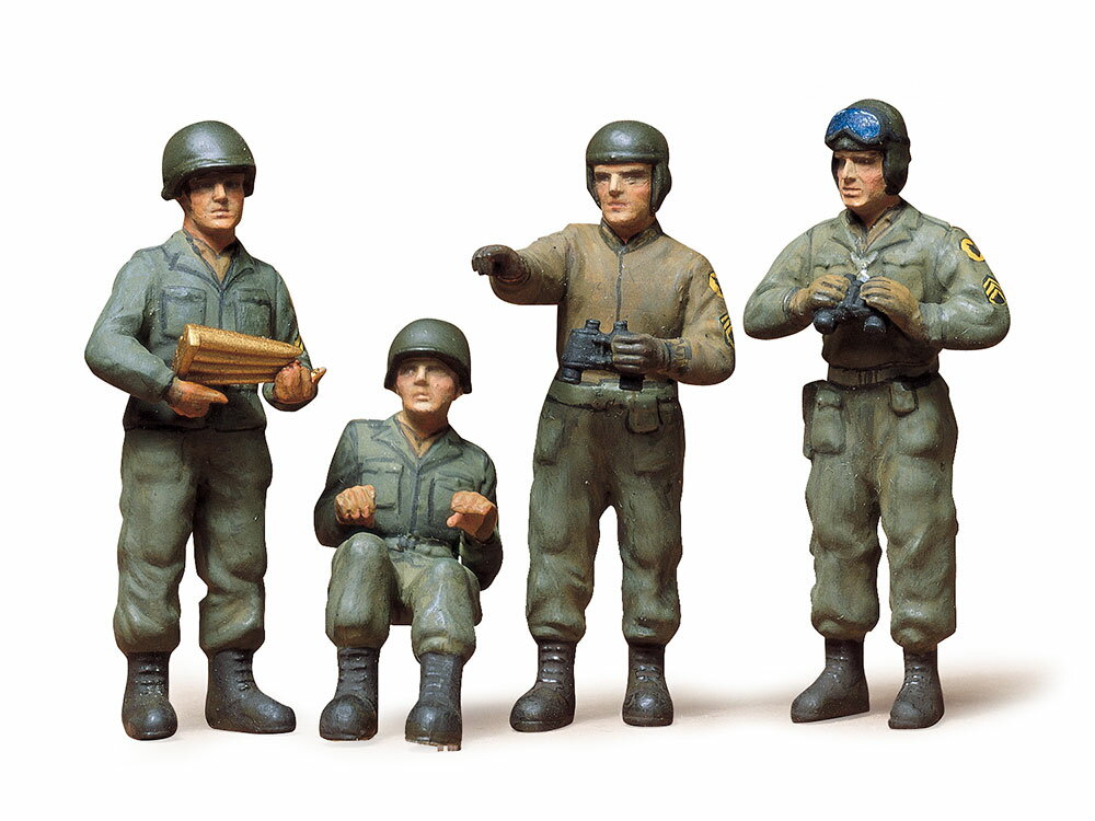 35004 アメリカ戦車兵セット タミヤ 1/35MM プラモデル 送料無料
