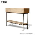 アーベル 120プランターシェルフ ABEL 120 PLANTER SHELF シェルフ ラック 古材 天然木 無垢材 アンティーク インダストリアル ビンテージ MOSH ガルト モッシュ