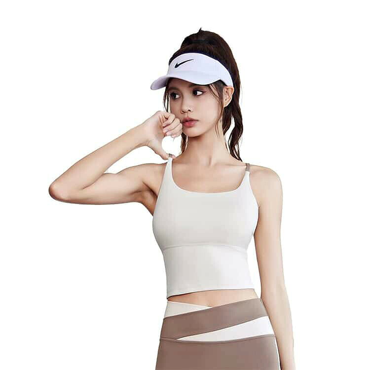 美博セレクトのヨガウェア 上下セット レディース ブラトップ レギンス 2点 セットアップ 無地 バイカラー 薄手 速乾性 ヨガトップス ヨガレギンス パ｜アングル3
