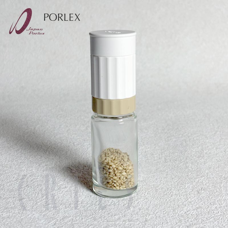 【新製品】PORLEX ポーレックス ごまミル?IIIいりごま　ゴマミルスリー 粒度調整可能　胡麻 料理 調味料 薬味 サラダ ごますり器 国産