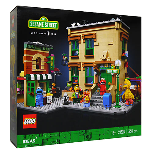 LEGO レゴ アイデア 123 セサミストリート 123 Sesame Street 21324◆新品Ss【即納】【コンビニ受取/郵便局受取対応】