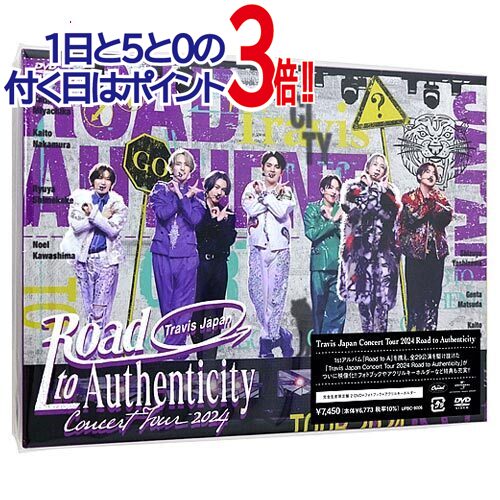 Rakuten - 【中古】Travis Japan Concert Tour 2024 “Road to Authenticity“(完全生産限定盤)/DVD◆B【即納】【コンビニ受取/郵便局受取対応】