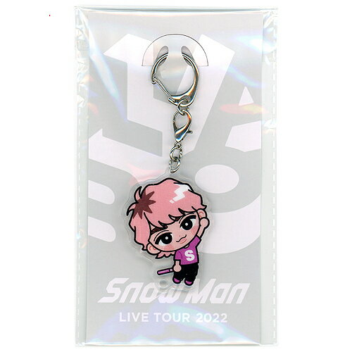 Snow Man すのチルぶら下がりシリーズ アクリルキーホルダーver. 佐久間大介◆新品Ns【即納】【ゆうパケット/コンビニ受取/郵便局受取対応】