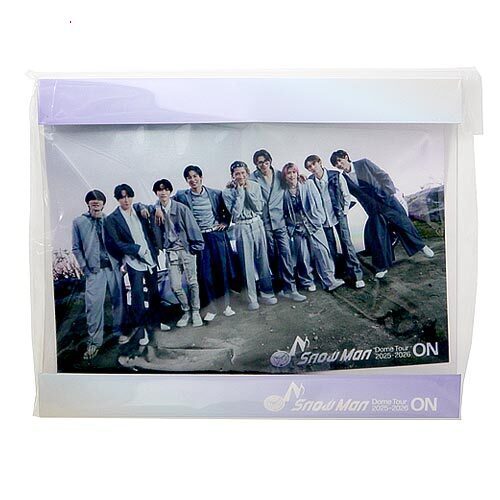 【1日と5・0のつく日はポイント3倍！】Snow Man Dome Tour 2025-2026 ON 集合タペストリー◆新品Ss【即納】【コンビニ受取/郵便局受取対応】