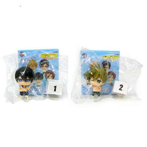 Rakuten - タイトーくじ本舗 Free! デフォルメフィギュア賞 橘真琴＆七瀬遙 2種セット◆新品Ss【即納】【コンビニ受取/郵便局受取対応】