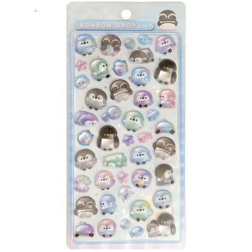 Rakuten - ボンボンドロップシール 海のいきものたち ペンギン/水族館◆新品Ss【即納】【ゆうパケット/コンビニ受取/郵便局受取対応】