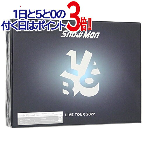 Snow Man LIVE TOUR 2022 Labo.(初回盤)/Blu-ray◆新品Ss【即納】【コンビニ受取/郵便局受取対応】