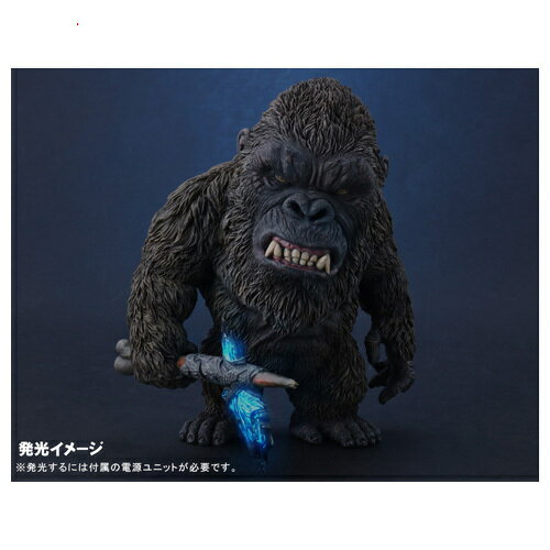 【1日と5・0のつく日はポイント3倍 】デフォリアル KONG FROM GODZILLA VS. KONG 2021 少年リック限定版 新品Ss【即納】【コンビニ受取/郵便局受取対応】