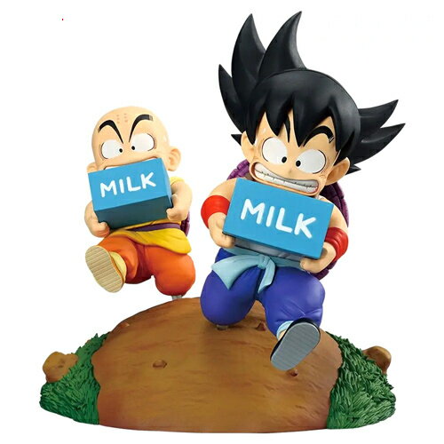 Rakuten - 一番くじ ドラゴンボール Fantastic Adventure 2 A賞 孫悟空＆クリリン 牛乳配達◆新品Ss【即納】【コンビニ受取/郵便局受取対応】