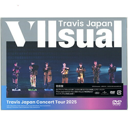 Rakuten - Travis Japan Concert Tour 2025 VIIsual(初回盤)/DVD◆新品Ss【即納】【ゆうパケット/コンビニ受取/郵便局受取対応】