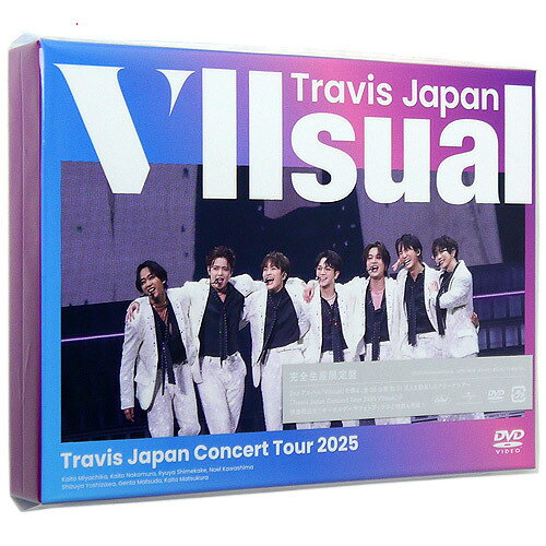 Rakuten - Travis Japan Concert Tour 2025 VIIsual(完全生産限定盤)/DVD◆新品Sa【即納】【コンビニ受取/郵便局受取対応】
