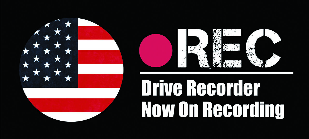 Rakuten - 【M0088】国旗・その他マーク長方形型ドラレコステッカー ドライブレコーダー あおり対策 世界 旅行 壁にやさしい再剥離シール 防水・耐熱・耐水