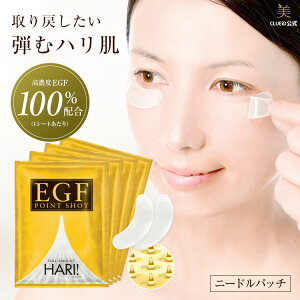 【5000円で500円クーポン!～14日23:59】【4個 セット お得】egf ポイント ショット シート マスク フェイス 目元 針 パック マイクロニードル ニールドパッチ 男性 しわ ピーン【EGF ポイント ショット 4袋組（2枚入×4セット）】グロスファクター