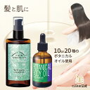 【全品5倍+2点で5%off!2日20:00~】【お得 セット】ボタニカル ヘアオイル 濡れ髪 スタイリング オイル メンズ アロマオイル マッサージ ラベンダ...