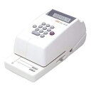 【期間限定P5倍】電子チェックライタ EC-310 印字最大8桁 チェックライター 手形 小切手 株券 領収書 シンプル コンパクト オフィス 事務用品 オフィ...