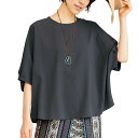 ゆったりドルマンブラウス レディース 婦人服 ミセス シニア 女性 オシャレ ファッション 40代 50代 60代 70代 80代 母の日 お母さん 春物 夏物...