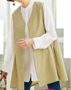 ジレ&バンドカラーシャツチュニックセット レディース 婦人服 ミセス シニア 女性 オシャレ ファッション 40代 50代 60代 70代 80代 母の日 お母...