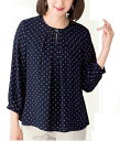 ふんわりブラウス レディース 婦人服 ミセス シニア 女性 オシャレ ファッション 40代 50代 60代 70代 80代 母の日 お母さん 春物 夏物 春夏 ...