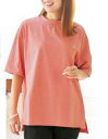〈ポロ・ビーシーエス〉綿100%ワンポイントTシャツ レディース 婦人服 ミセス シニア 女性 オシャレ ファッション 40代 50代 60代 70代 80代 ...