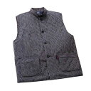 【日本製 紳士亀田縞 キルトベスト】日本製 メンズ 紳士服 シニア ファッション 40代 50代 60代 70代 80代 秋 冬 初春 父の日 お父さん 敬老 ...