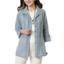 【(全2色)春夏 レース使い綿麻楊柳ブラウス】シャツブラウス レディース 婦人服 ミセス シニア 女性 オシャレ ファッション 40代 50代 60代 70代 ...