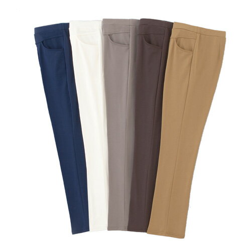 【裏起毛ハイテンションパンツ】 ズボン あったか 日本製 レディース 婦人服 ミセス シニア 女性 オシャレ ファッション 40代 50代 60代 70代 80代 母の日 お母さん 秋物 冬物 秋冬 敬老 プレゼント 贈り物 p19161