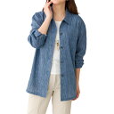 日本製【全2色 高島ちぢみ ブラウスジャケット】p24108長袖 ブルー ベージュ レディース 婦人服 ミセス シニア 女性 オシャレ ファッション 40代 5...