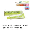 【メール便送料無料】ナプラ ケアテクト OGカラー|ベージュ カッパー ココア ローズピンク 1剤/80g|グレイファッション 全35色 医薬部外品 即納可 使い方 セルフカラー レディース 全体染め 白髪 部分染め 頭皮 おしゃれ染め 女性用 専売 プロ用 白髪染め ヘアーカラー