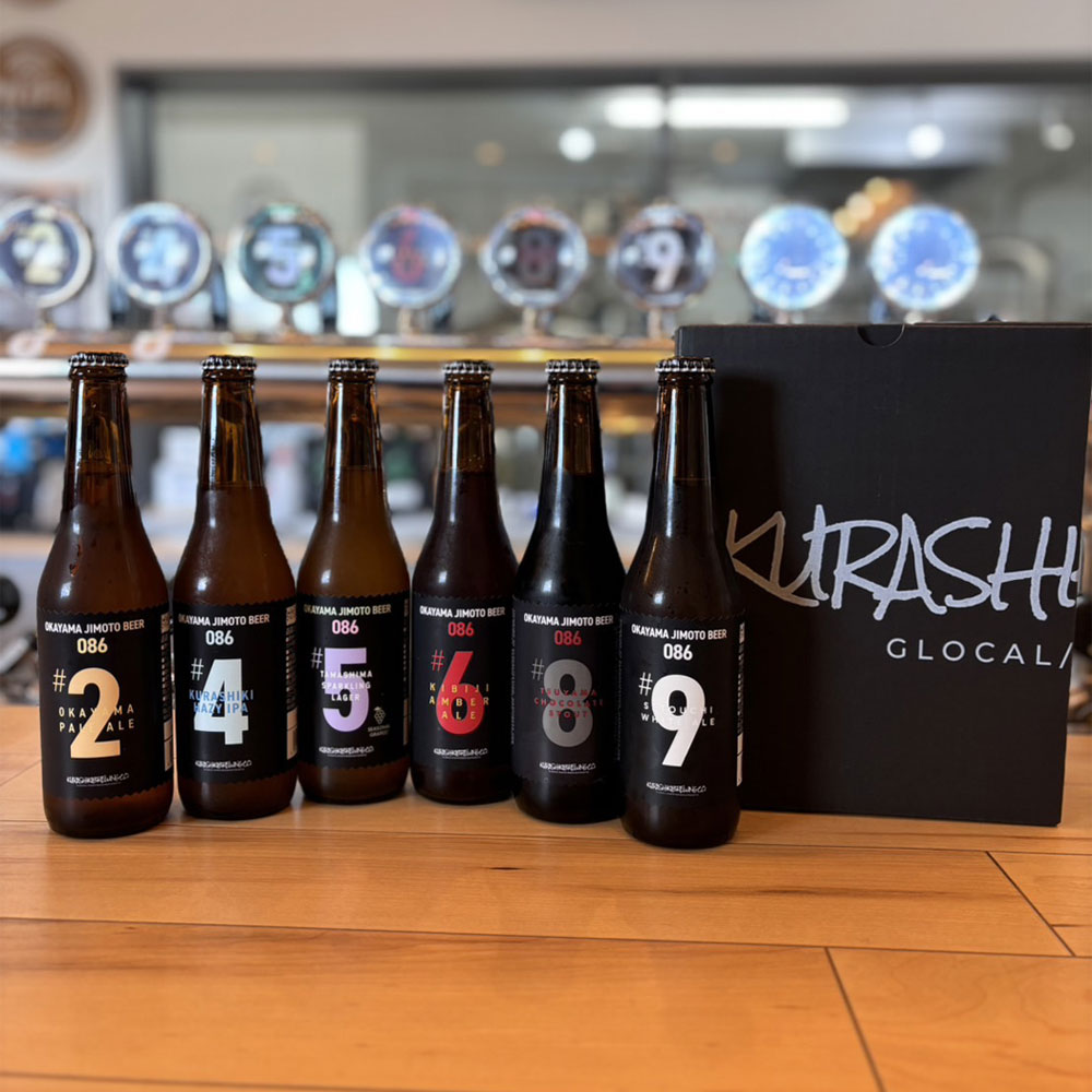 倉敷ブルーイングカンパニー OKAYAMA JIMOT BEER 086 クラフトビール6本セット 岡山県 倉敷市