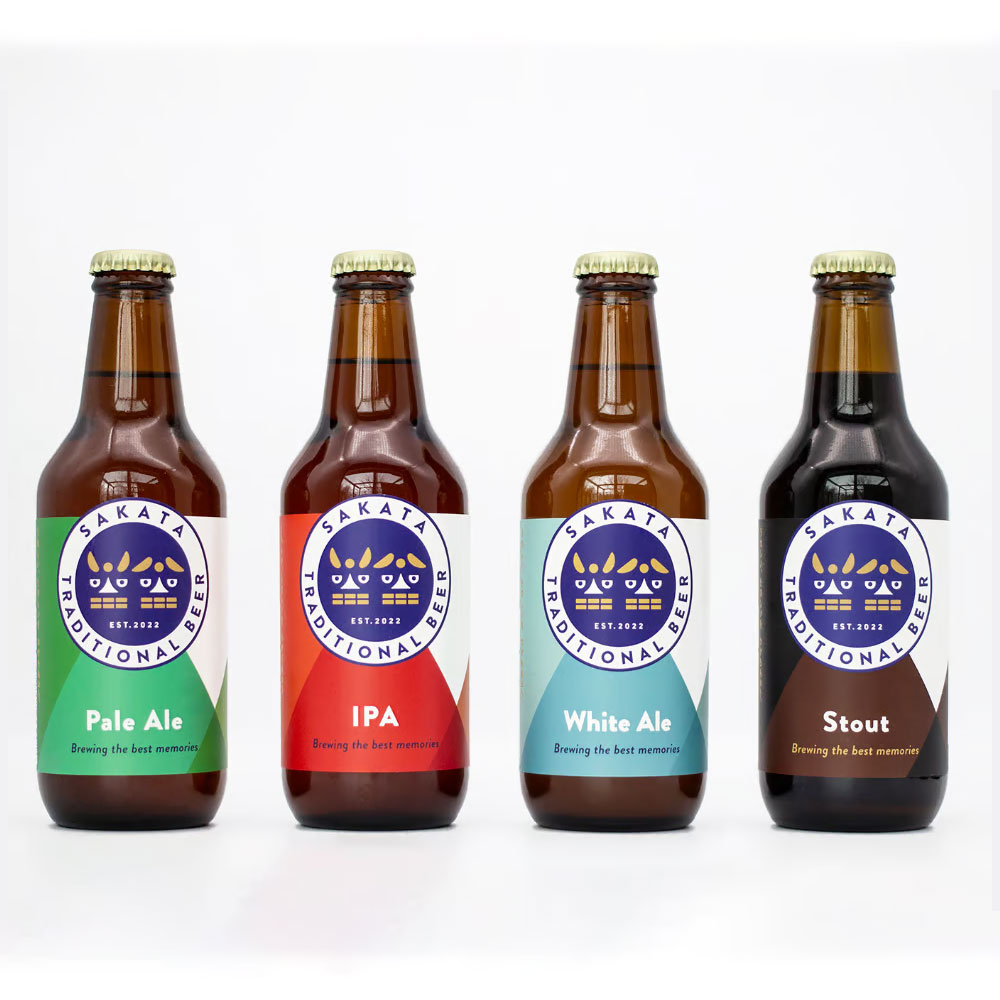 酒田トラディショナルビール 飲み比べ4本セット 山形県 酒田市