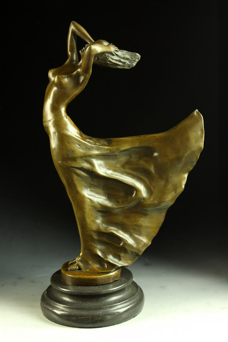 限定製作 大人気ブロンズ像 舞女 Erte 名品インテリア 彫刻 銅像 西洋美術屋 店 Www Cnanaescola Com Br