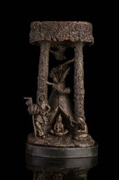 【送料無料】大人気ブロンズ像インディアン部族　インテリア家具　置物　彫刻　銅像　彫像　美術品フィギュア贈り物 プレゼント
