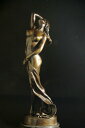 【送料無料】超人気ブロンズ像　セクシーな裸女　42cm名品銅像　インテリア家具　置物　彫刻　銅像　彫像　美術品フィギュア贈り物 プレゼント その1