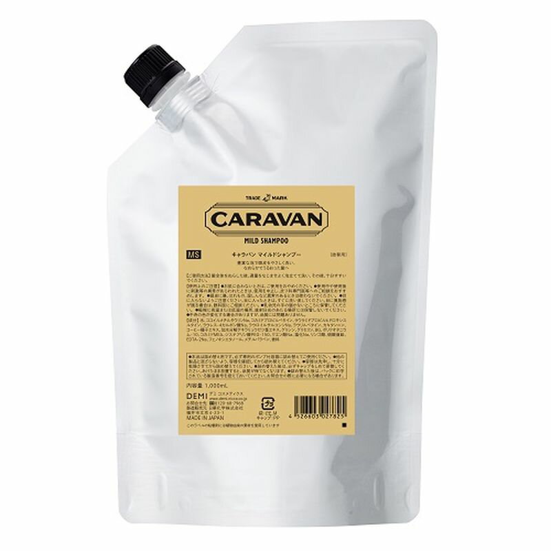 DEMI デミ キャラバン マイルドシャンプー スパイシーウッドの香り レフィル 詰替用 1000ml シャンプー
