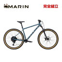 MARIN BIKES マウンテンバイク「トレイルライド」・「クロスカントリー」・「ダートジャンプ」・「エンデューロ」・「ダウンヒル」などをまとめてマウンテンバイクと呼びます。37年前にマリンバイクスが誕生した時、最初に作ったバイクがマウンテンバイクです。元祖アメリカン マウンテンブランドと言っても過言ではありません。世界各国のサポートライダーのライディングで培ったノウハウから商品企画を行っているのがMARINマウンテンバイクです。サポート選手には、MATT JONES(UK)・Duncan Showa(UK)・NIKKI WHILES(UK)が世界で活躍中。マウンテンバイクの本場であるアメリカンスタイルMTBを是非お試しください。商品説明PINE MOUNTAIN 1MTBの乗り心地にパッキング能力を備えた29erクロモリフレームバイクマウンテンバイク開発当初からMARIN BIKESに存在するロングセラー「パイマウンテン」。冒険を求めるハードテイルライダーに向け、頑丈かつ高弾性のクラシックなダブルバテッドクロモリフレームに最新型のトレイル機能を搭載。強度を備えた141mm×9mmの MTB寄りのエンド幅に、フロントは120mmトラベル(110mm×15mm)で Boost 規格。29×2.6インチのタイヤは悪路でもよく転がり安定性も抜群です。11段変速のため軽いギアで登りのトレイルも快走でき、チェーン落ちを防ぐナローワイドチェーンリングも装備。多数のダボを配したフレームに加え、パックを装着可能なトップバーやフロントアングルなどパッキング能力の高さもポイント。ツーリングやバイクパッキンングだけでなくトレイルでも活躍する名作バイク。SizeM・LColorGLOSS.GREYフレーム素材クロムモリブデン変速段数11段変速ブレーキ種類油圧ディスクブレーキ適正身長M:168cm-175cmL：175cm〜183cm*手の長さ、足の長さ、胴の長さでサイズが変わる可能性がございますので目安として参考にしてください。車体重量16.4kg（Mサイズ）スペックFrameSeries 2 Double Butted CrMo, 29″ Wheels, Boost 141x9mm Open Dropout, 73mm Threaded BB, Plentiful Gear MountsForkRockShox Recon RL, 120mm Travel, Compression and Rebound Adjustment, Alloy Tapered Steerer, Solo Air Spring, 110x15mm Boost Spacing, Maxle Stealth, 42mm OffsetRear ShoxN/ARimAlloy Double-Wall, Offset Spoke, 32mm ID, Tubeless CompatibleHub RearForged Alloy, 141x9mm, 6-Bolt Disc, 32HHub FrontForged Alloy, 110x15mm, 6-Bolt Disc, 32HSpokes Nipples14g Black Stainless SteelTiresVee Tire Flow Snap, 29×2.6″, Wire BeadDerailleur RearShimano Deore 11-SpeedDerailleur FrontN/AShift LeverShimano Deore 11-SpeedBrake LeversShimano MT400 HydraulicCranksetMarin Forged Alloy 1×11, Hollow Spindle, Steel Narrow Wide 32T Chainring, 76mm BCDBottom BracketExternal Sealed Cartridge BearingsChainKMC X11CassetteSunRace 11-Speed, 11-51TBrakes FrontShimano MT420, 4-Piston, Hydraulic Disc, 180mm RotorBrakes RearShimano MT400, 2-Piston, Hydraulic Disc, 160mm RotorHandlebarMarin Bedroll Bar, 50mm Rise, 780 Width, 10?Backsweep, 6?UpsweepStemMarin 3D Forged Alloy, 35mmGripsMarin BearPaw LockingHeadsetFSA Orbit ITA, Sealed Cartridge Bearings, 1 1/8″ x 1 1/2”SeatpostMarin Alloy, 30.9mmSaddleMarin Pine Mountain TrailPedalsNylon PlatformStandN/AジオメトリーFrame SizeMLHead Tube Angle66.566.5Head Tube Length（mm)100105Seat Tube Angle74.574.5Seat Tube Length431482Top Tube Effective（mm)593619.3BB Height315315BB Drop6060Fork Offset5151Stand Over Height740784Wheel Base1159.51186.5Chain Stay（mm)430430Seat Post（mm)30.930.9Stack630.6635.2Reach430455Handlebar Width（mm)780780Stem Length（mm)3535Crank Length175175自転車を安全・快適にご使用いただくために●自転車を安全で快適にご使用いただくために、お近くの自転車店にて定期的な点検をしてください。●ご使用中に自転車の不具合を感じた時は、直ちに使用を中止し自転車店にご相談ください。●不具合の早期発見、事故を未然に防ぐためにも、乗車前に点検と確認を行ってください。※画像はサンプルです。掲載情報はモデル発表当時のものです。※仕様及び外観は、改良のため予告なく変更される場合がございます。※商品はお取り寄せのため、メーカー代理店の在庫状況によりご用意できない場合がございます。※お取り寄せ商品のため、不良品以外の返品・交換はお断りいたします。以上、予めご了承いただきますようお願いいたします。