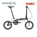 DAHON ダホン 2024年モデル K1 ケーワン 14インチ 折りたたみ自転車