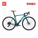 商品説明EXPLORO PRO RIVAL 1x11s 完成車重量：9.5kg1xコンポーネントとして定評のSRAM RIVAL1を搭載。ハイスピードで展開するグラベルレースでの活躍を狙うレースモデル。●フレーム：3T EXPLORO PRO Water Blue●フォーク：3T FANGO PRO●ステム：EASTON EA50(S:80mm, M:90mm, L:100mm)●ハンドル：EASTON EA50(S:380mm, M:400mm, L:420mm)●シフター / ブレーキ： SRAM RIVAL1●Fメカ：-●Rメカ： SRAM RIVAL1●クランク：FSA OMEGA 42T(S:170mm, M:172.5mm, L:175mm)●カセット：SRAM PG 11/42T●サドル：WTB SL8 142mm●タイヤ：WTB RIDDLER 700x37c●ホイールセット：WTB SERRA 700c TLRジオメトリーSIZESMLFORK AXLE-CROWN395395395HEAD TUBE ANGLE69,5°71,1°72,5°SEAT TUBE ANGLE72,5°72,5°72,5°TOP TUBE LENGTH529550571SEAT TUBE LENGTH463490517HEAD TUBE LENGTH101125150BB DRO707070STACK517546575REACH366378390FRONT CENTER591598606REAR CENTER415415415FORK RAKE505050自転車を安全・快適にご使用いただくために●自転車を安全で快適にご使用いただくために、お近くの自転車店にて定期的な点検をしてください。●ご使用中に自転車の不具合を感じた時は、直ちに使用を中止し自転車店にご相談ください。●不具合の早期発見、事故を未然に防ぐためにも、乗車前に点検と確認を行ってください。※画像はサンプルです。掲載情報はモデル発表当時のものです。※仕様・外観・価格は、改良のため予告なく変更される場合がございます。※商品はお取り寄せのため、メーカー代理店の在庫状況によりご用意できない場合がございます。※お取り寄せ商品のため、不良品以外の返品・交換はお断りいたします。以上、予めご了承いただきますようお願いいたします。