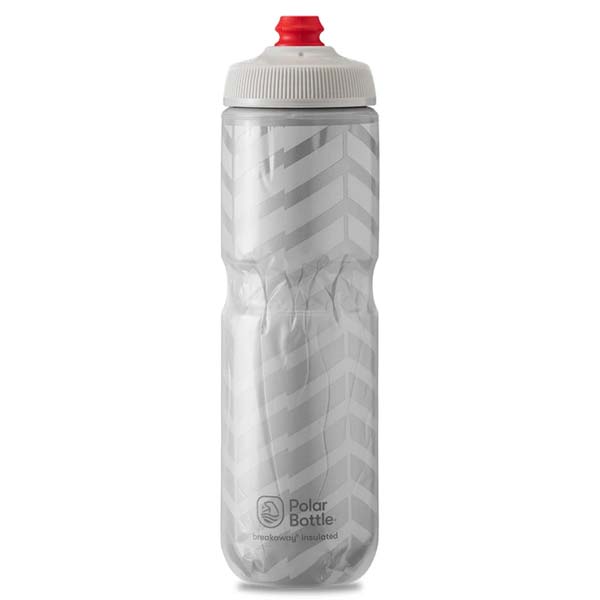 POLAR BOTTLE |[[{g u[NAEFC 24oz BOLT WHT/SLV ۗ{g